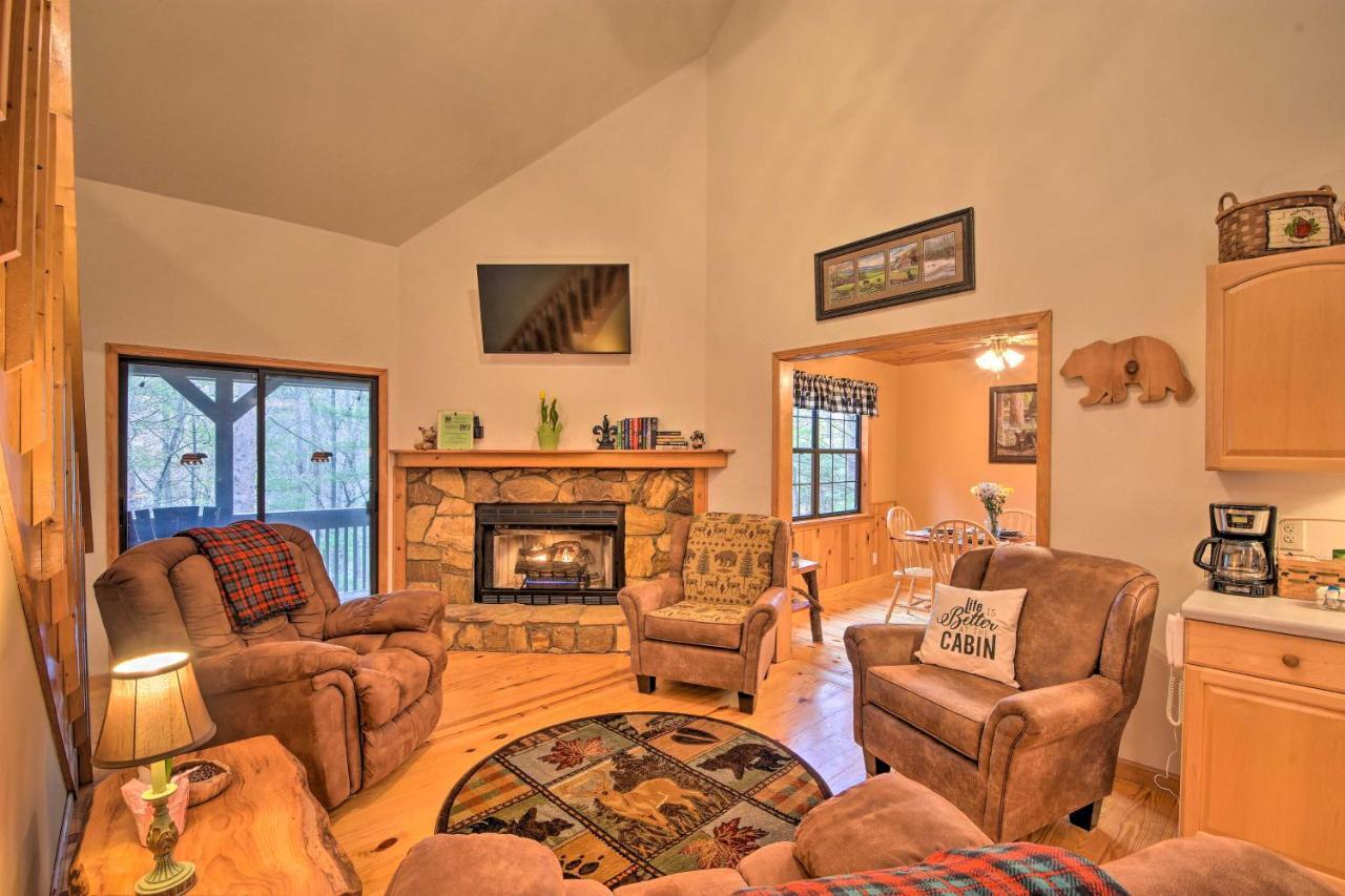Modern Cabin With Deck In The Blue Ridge Mountains! Blairsville Exterior foto