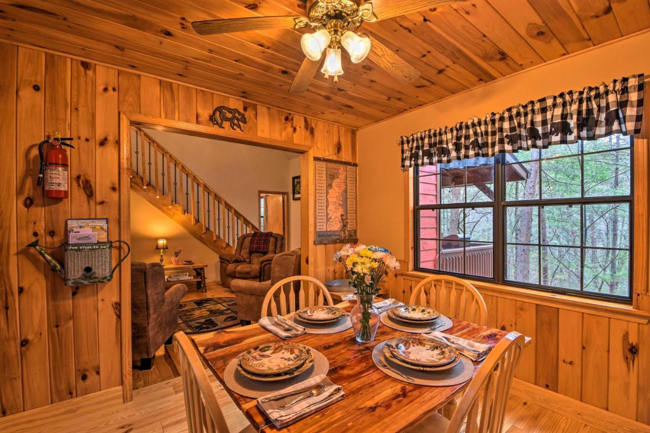 Modern Cabin With Deck In The Blue Ridge Mountains! Blairsville Exterior foto